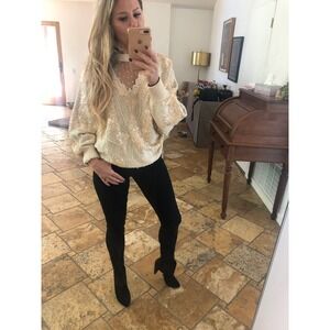 vintage sequine sweater